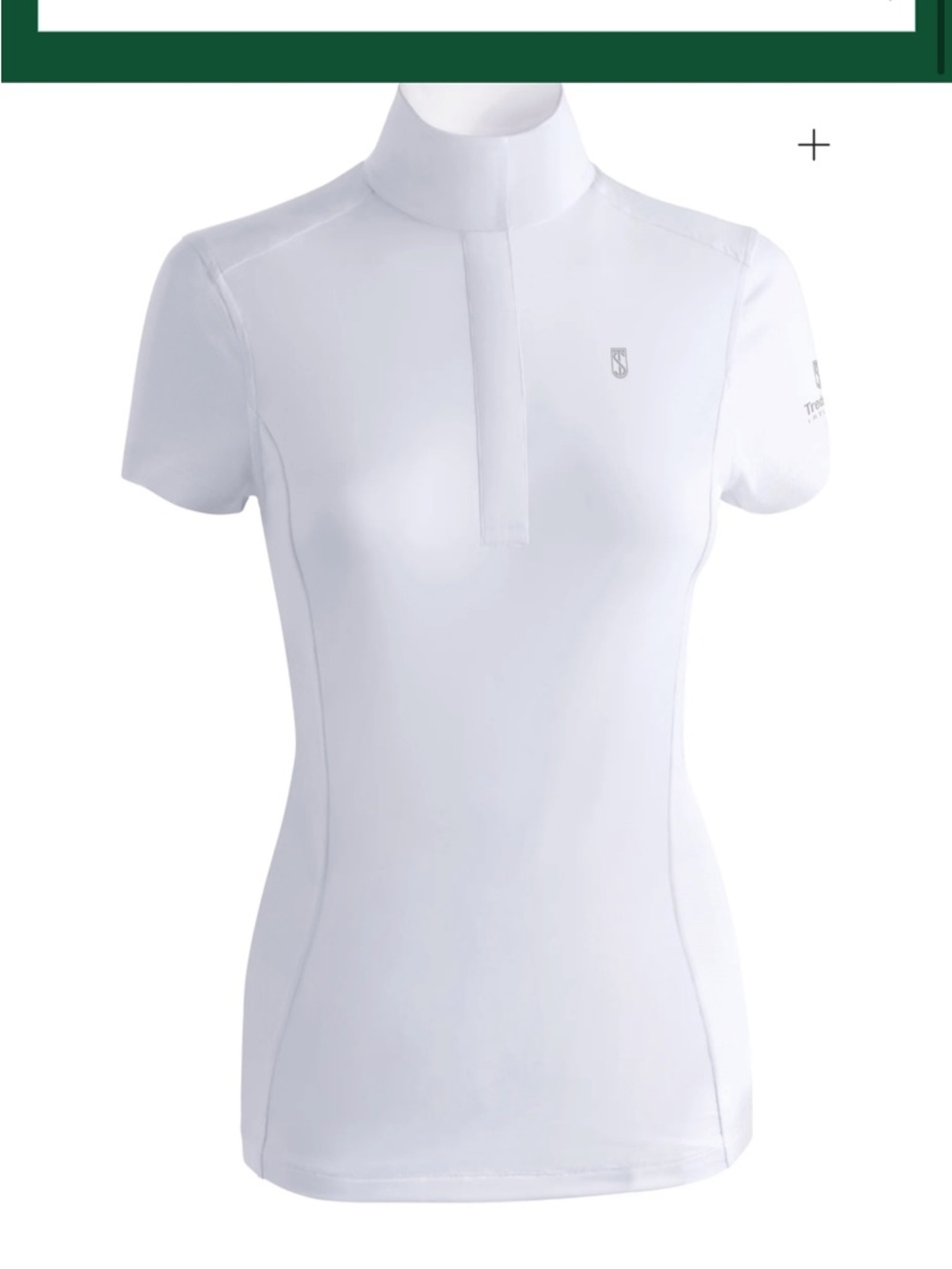Tredstep Ladies Napoli Short Sleeve Riding Shirt - Picture 5 of 7